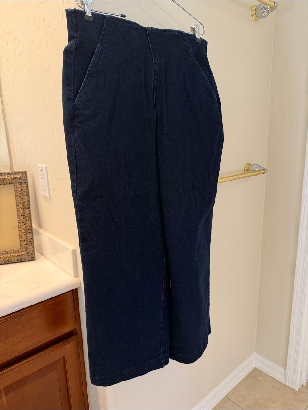 torrid dark Jean Wide Leg Pants